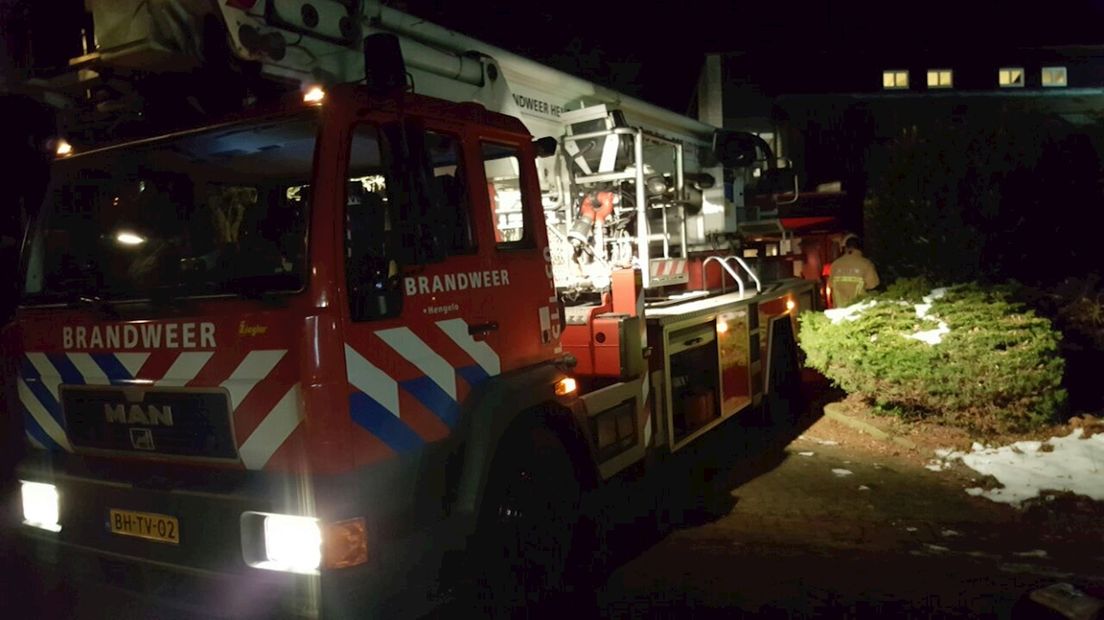 Uitslaande schoorsteenbrand in Hengelo