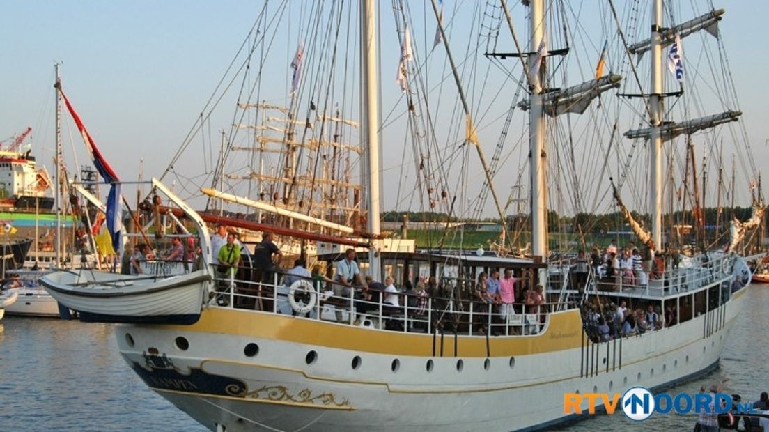 Stedemaeght ligt nog steeds in haven Delfzijl - RTV Noord