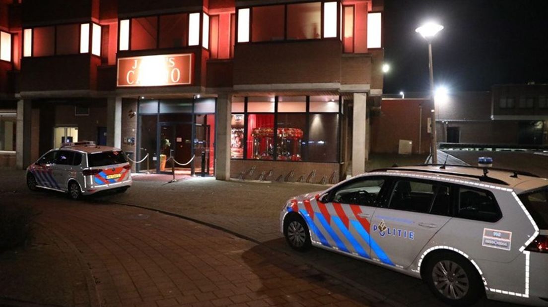 De plaats van het ongeval op de N825.