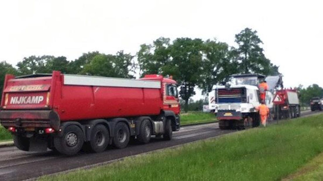 Wegwerkzaamheden N739