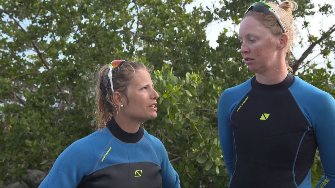 Afrodite Kyranakou-Zegers en Anneloes van Veen. 