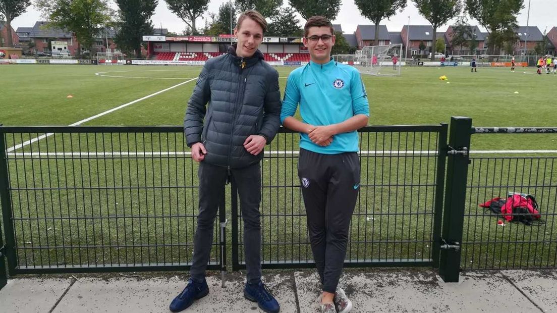 Mickey Smit (links) en Freek Aertssen (rechts)