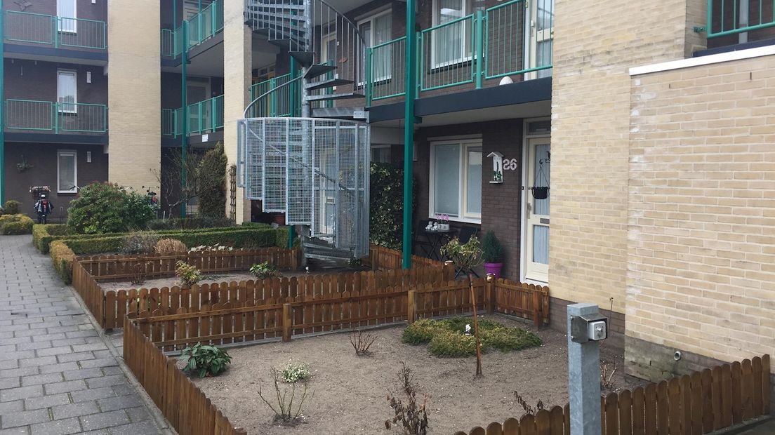Het appartement op de benedenverdieping van complex Brinkerhoek