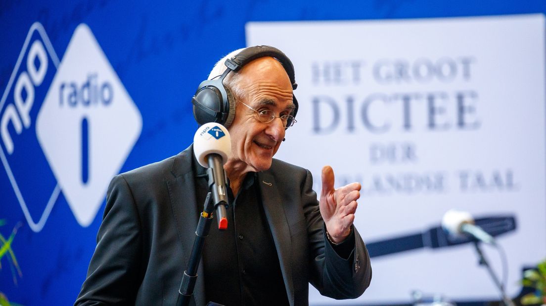 Frist Spits tijdens het Groot Dictee in 2021