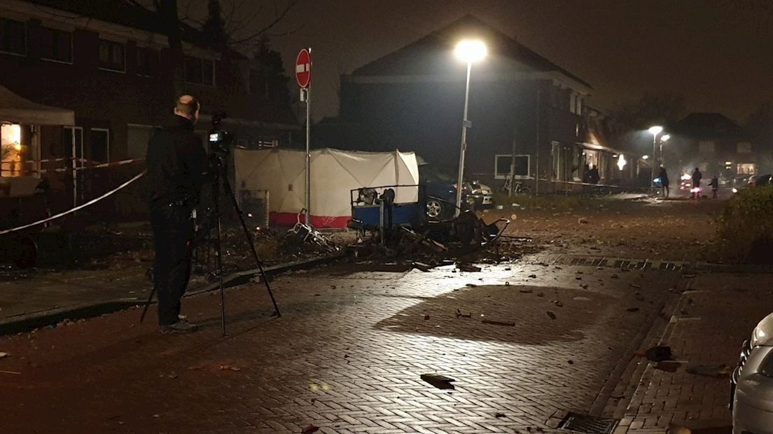 Dode bij vuurwerkexplosie in Enschede