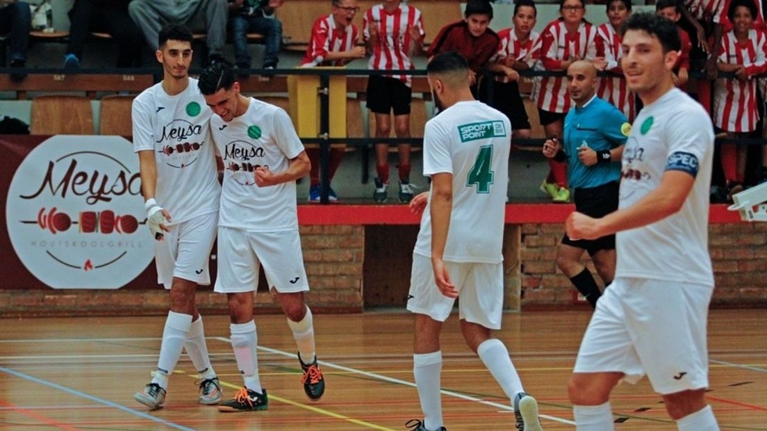 Tweede zege voor zaalvoetballers Groene Ster