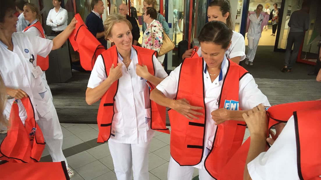 Actie bij het UMC