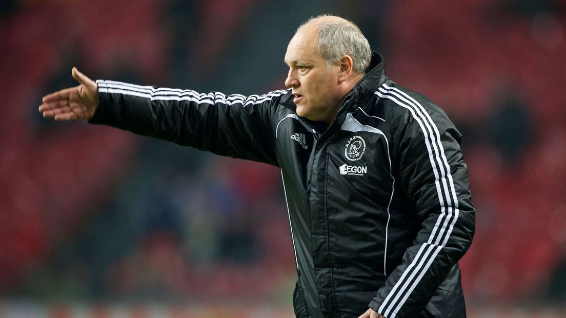 Martin Jol als trainer van Ajax