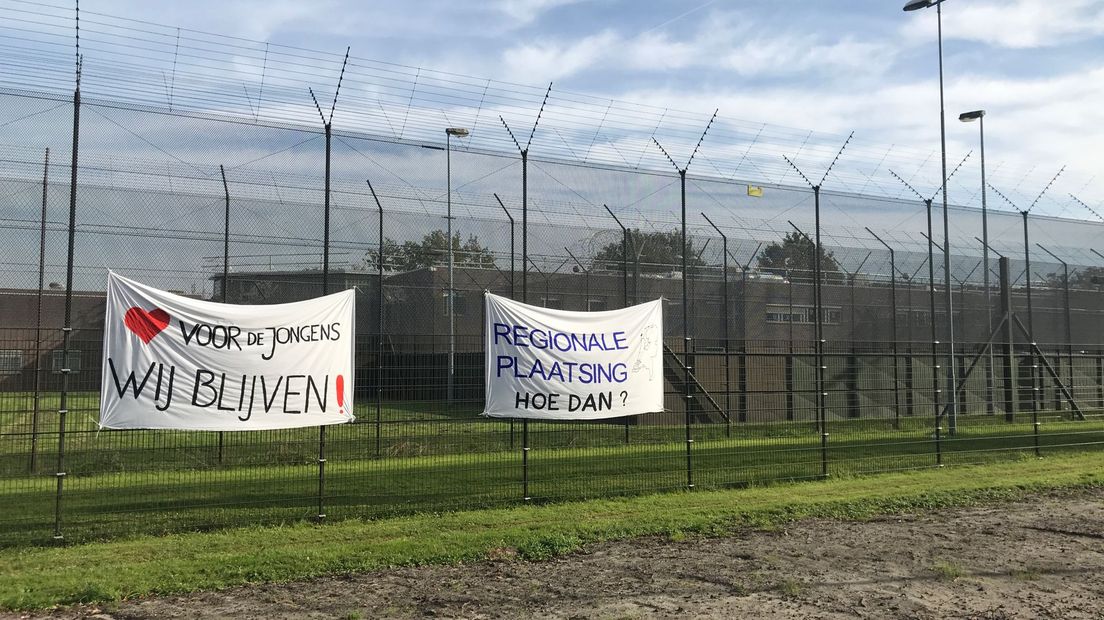 De jeugdgevangenis sloot vandaag de deuren (Rechten: Margriet Benak/RTV Drenthe)