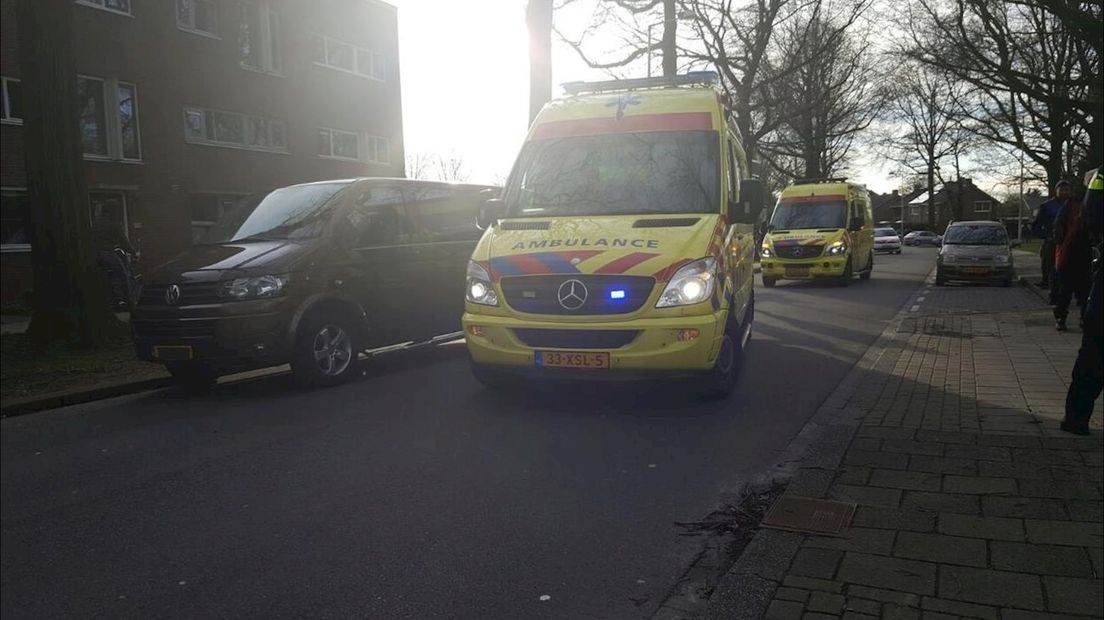 Fietser gewond bij ongeluk