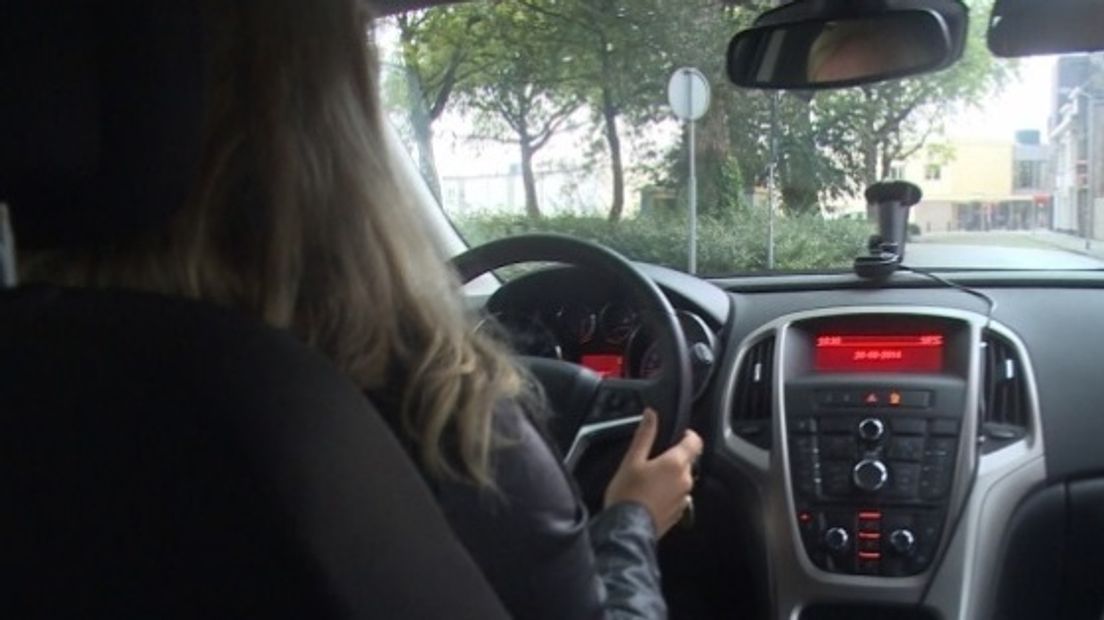 Lesauto in beslag genomen tijdens rijles