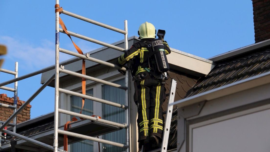 Brandje in huis De Lutte snel onder controle