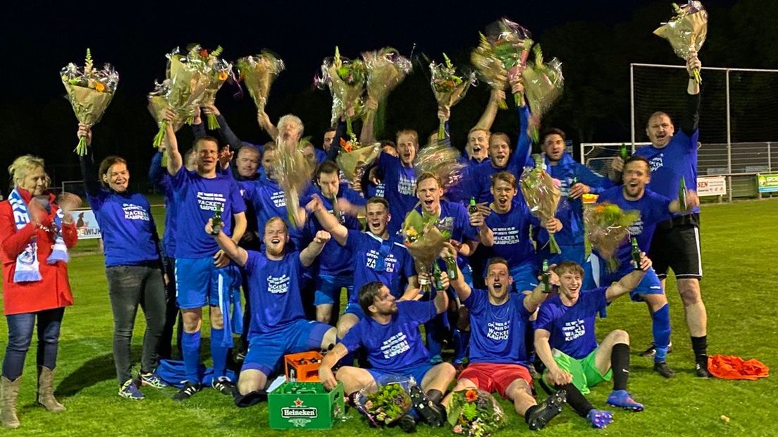 VV Wacker uit De Wijk: De eerste amateurvoetbalclub in Noord-Nederland die zich kroont tot kampioen