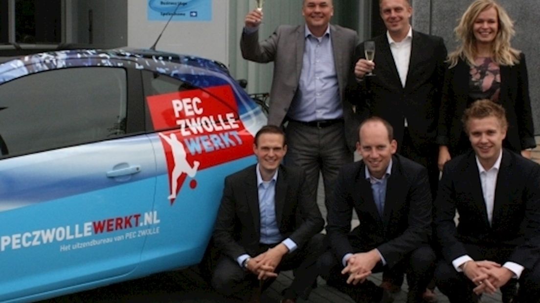 PEC Zwolle start eigen uitzendbureau RTV Oost PEC Zwolle start eigen uitzendbureau RTV Oost