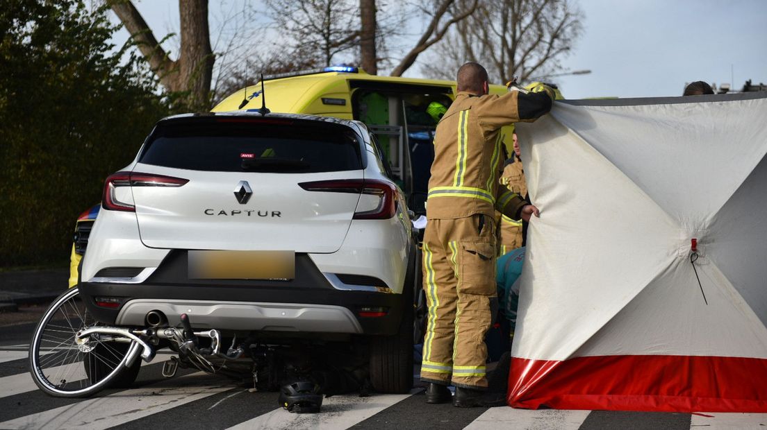 Het ongeval op de Rembrandtlaan in Voorburg