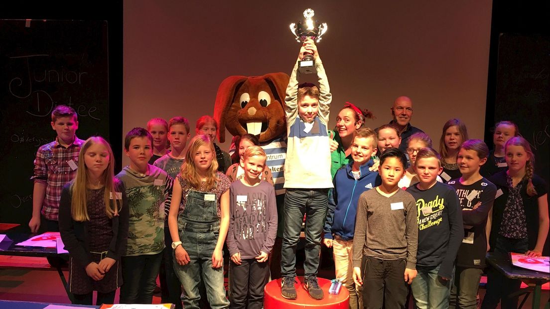 De spellingkampioenen van het basisonderwijs in Overijssel