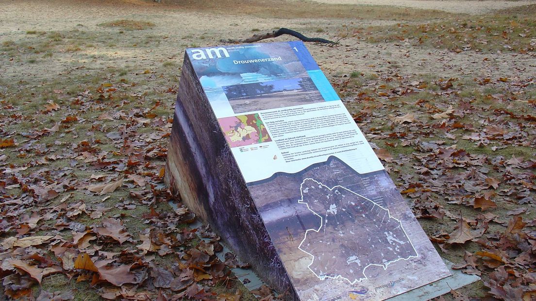 Drouwenerzand is het eerste aardkundige monument van Drenthe (Rechten: Wikipedia Commons)