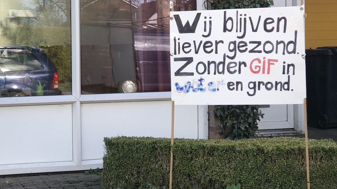 Eerder protest Pieterzijl tegen fracken
