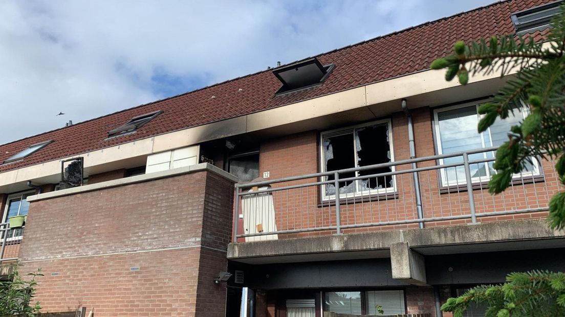 De schade aan de woning is groot