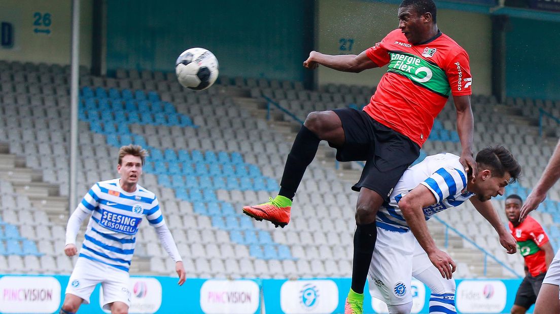 De Graafschap en NEC hebben donderdagmiddag tegen elkaar geoefend. Het eindigde in 1-1.