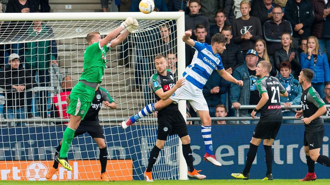 Sergio Padt torent boven iedereen uit