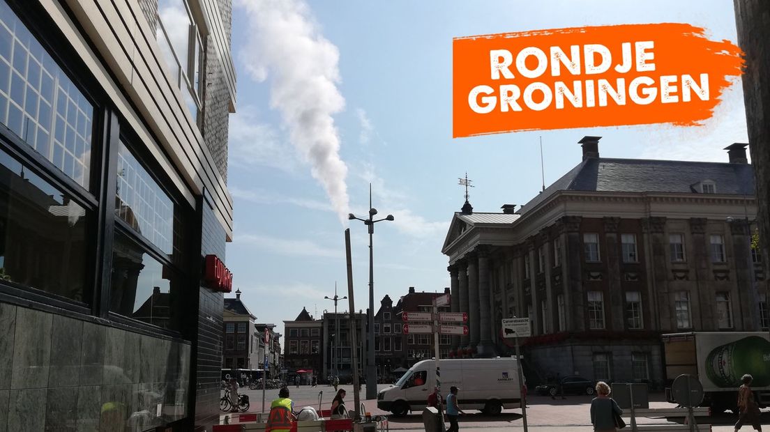 Stoom met een naar geurtje