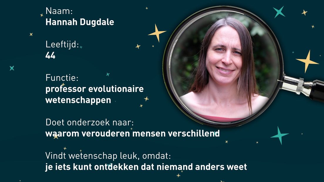 Evolutionair bioloog Hannah Dugdale