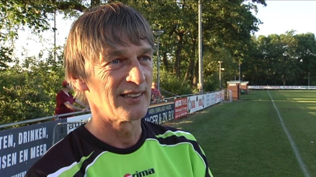 Oud-keeper van Veendam Dick Ploeger (in 2014)