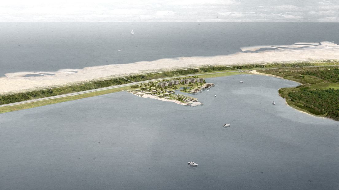 VVD zoekt steun voor kleiner eiland Veerse Meer (video)