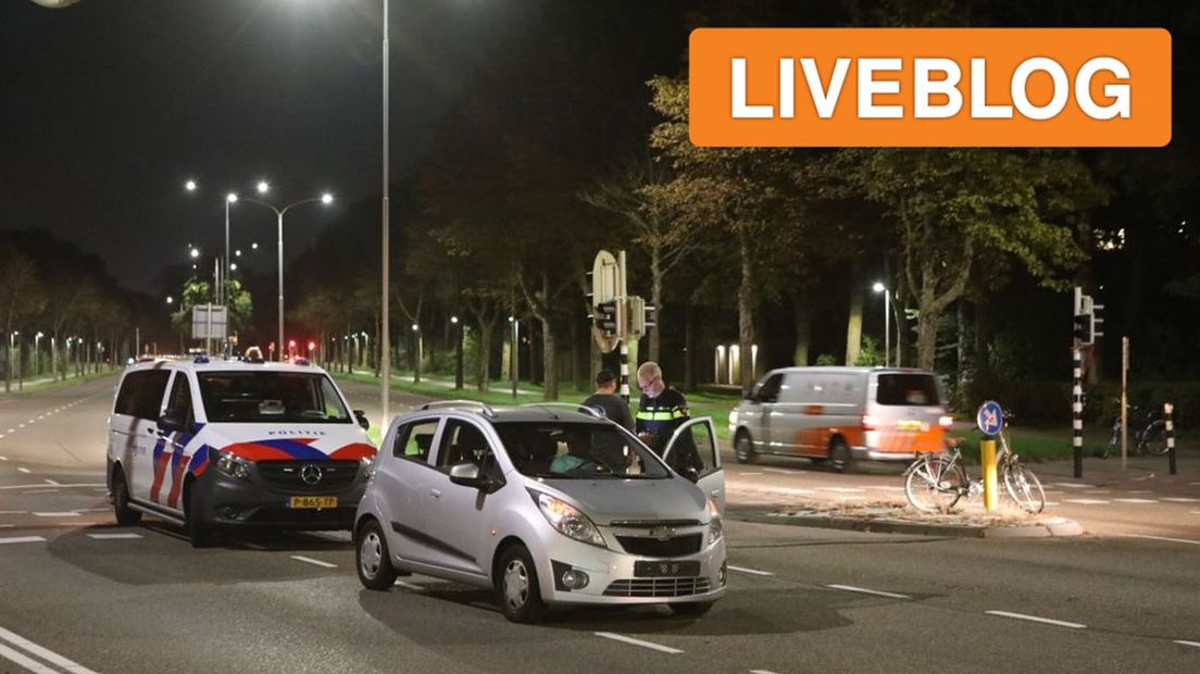 In Nijmegen kwam de bestuurder van een auto in botsing met een minderjarig meisje.