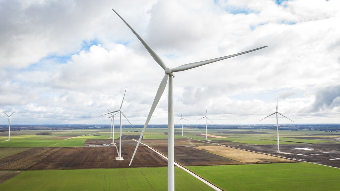 Windmolens op Windpark N33