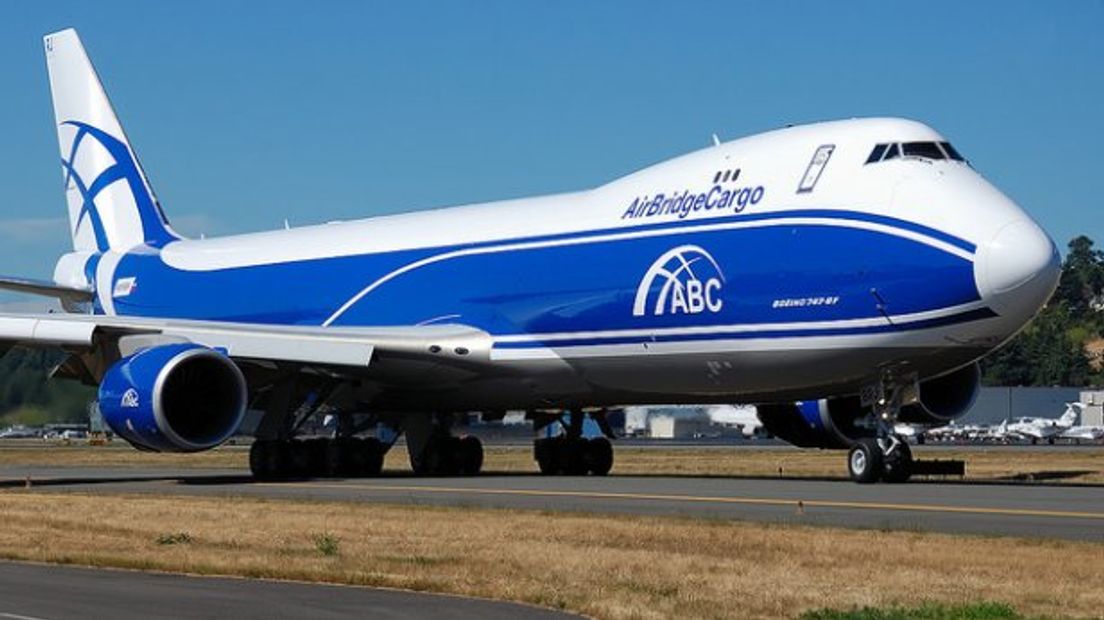 Een Boeing 747 van Air Bridge Cargo