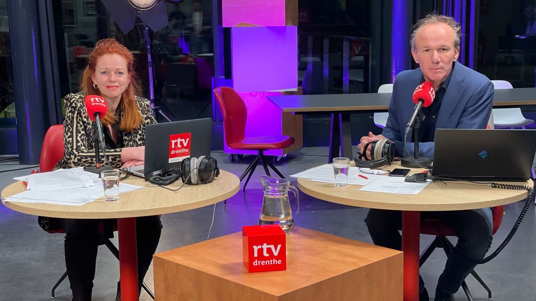 Margriet Benak Edwin Mooibroek verkiezingsshow Drenthe Kiest groot