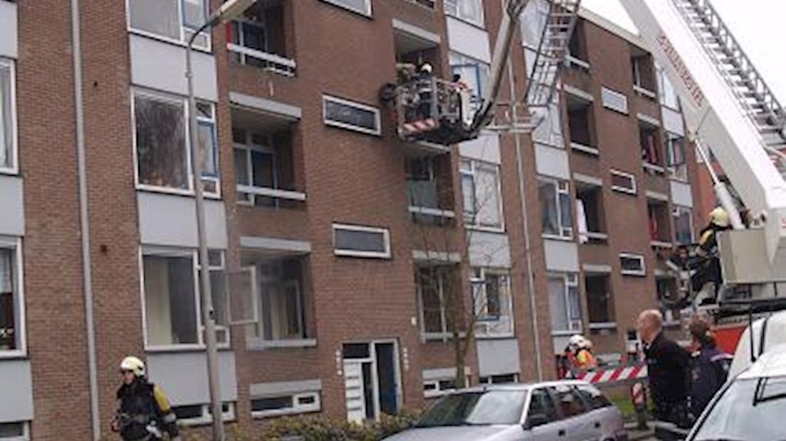 Brand in Ansfriedstraat geblust