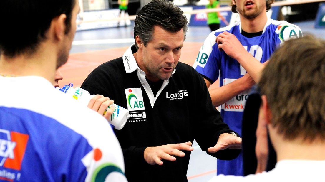 Zoodsma aan het werk als coach van Lycurgus (2011)