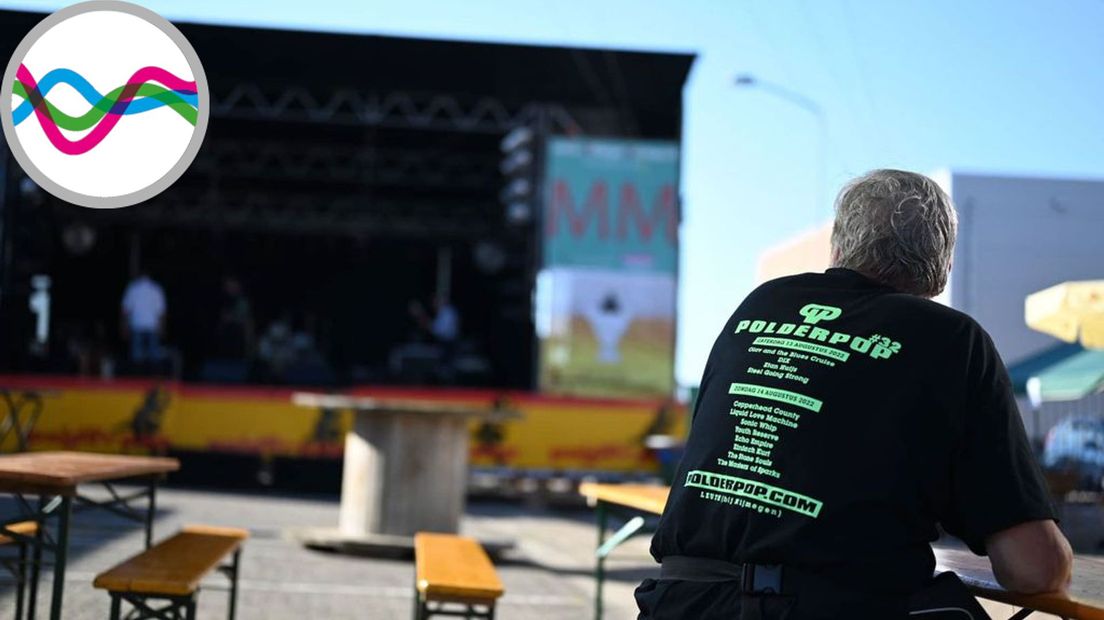 Polderpop: het is begonnen ! Water en schaduw zorgen voor verkoeling