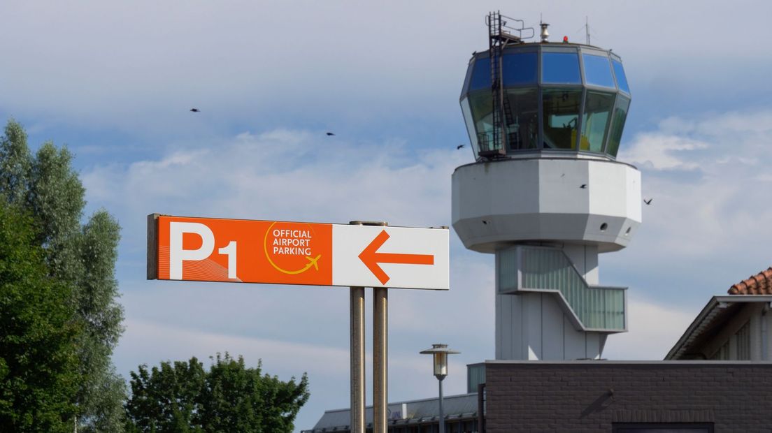 Groningen Airport Eelde - stock