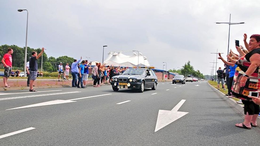 Deelnemers Carbagerun verzamelen