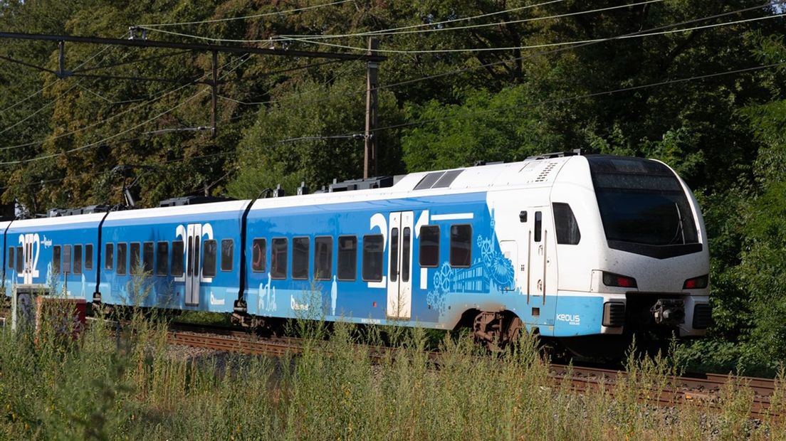 Keolis-trein in Overijssel