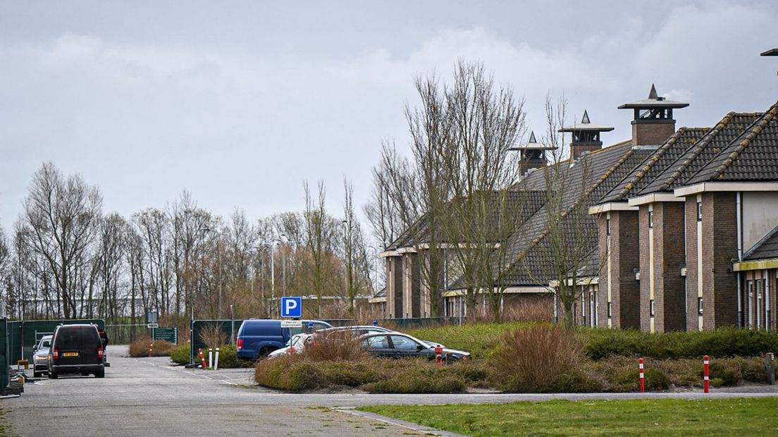 De militaire kazerne in Zoutkamp