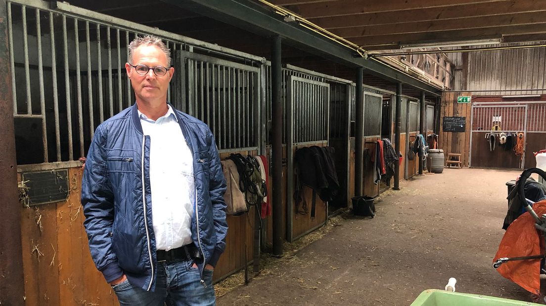 Arend Bremer, penningmeester Paardensportvereniging Laarwoud Zuidlaren