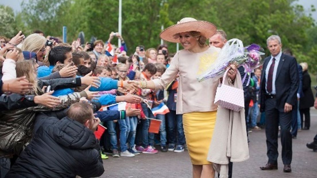 Maxima op bezoek