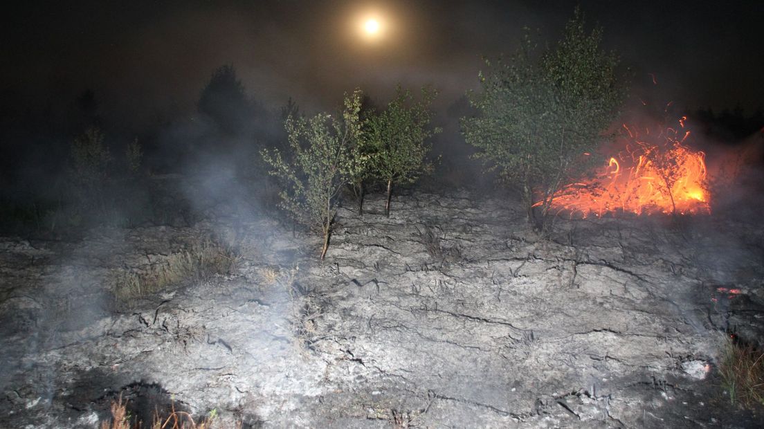 Heidebrand in Hoge Hexel