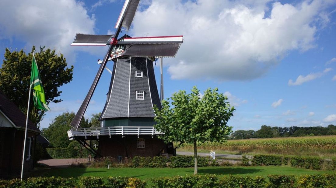 Ook de Benninkmolen in het buitengebied van Doetinchem doet mee.