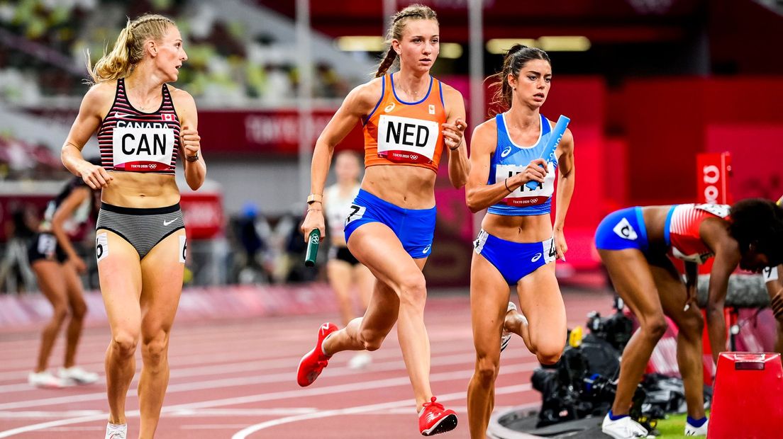 Femke Bol Leidt Estafettevrouwen Naar Olympische Finale 4x400 Meter UStad