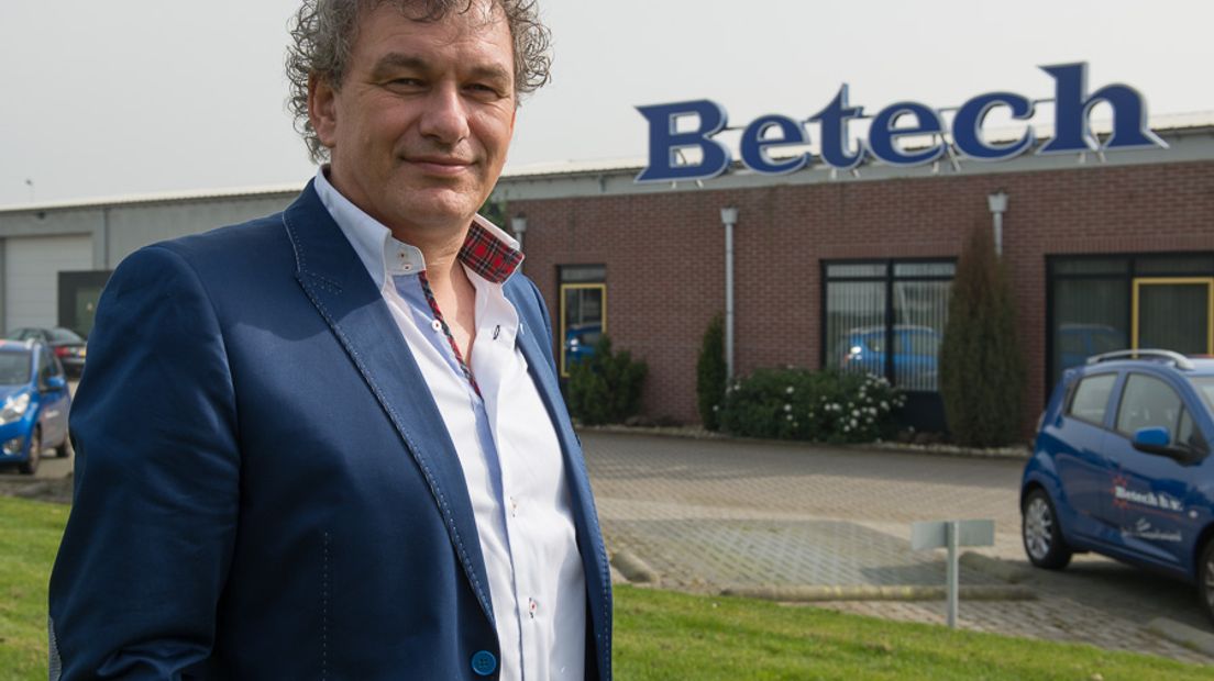 Ondernemer Wim van de Beld is trots op de grote order die zijn bedrijf Betech heeft binnengehaald (Rechten: Betech)