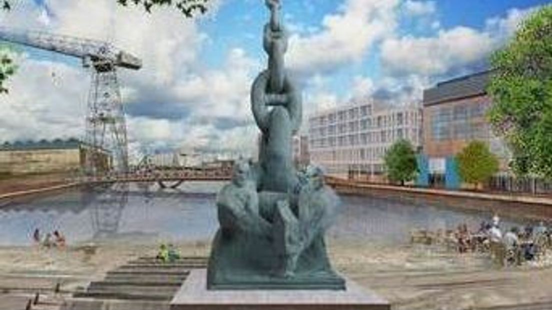 Monument Mannen tussen Staal