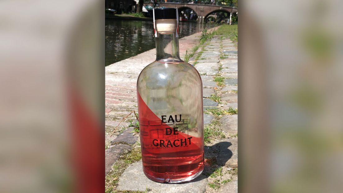 Utrechtse horeca verkoopt 'Eau de Gracht'