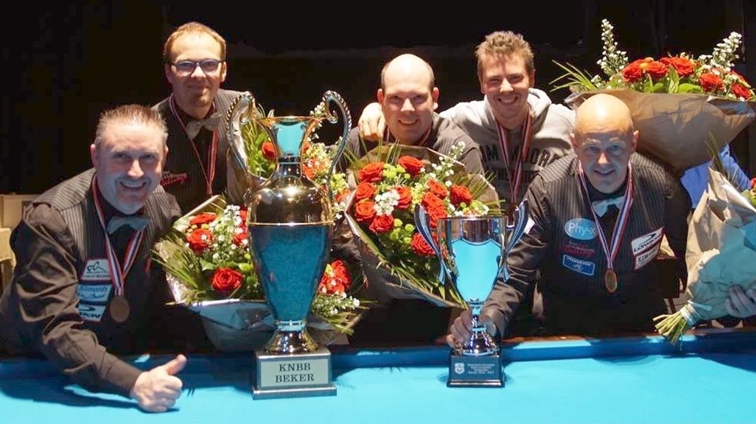 Dallinga wint de beker na een spannende bekerfinale