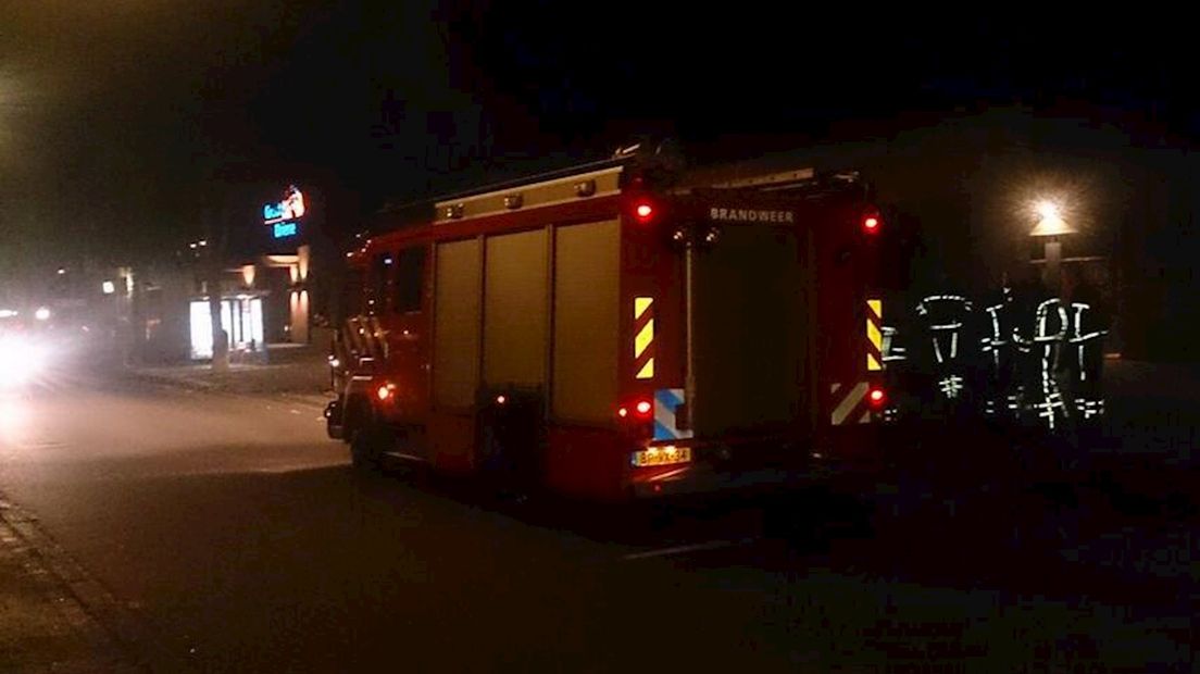 Brandweer bij Groot Driene